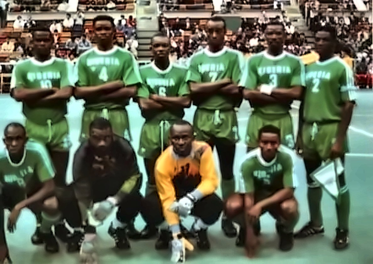 Nigeria's squad at the FIFA Futsal World Championship, Hong Kong 1992